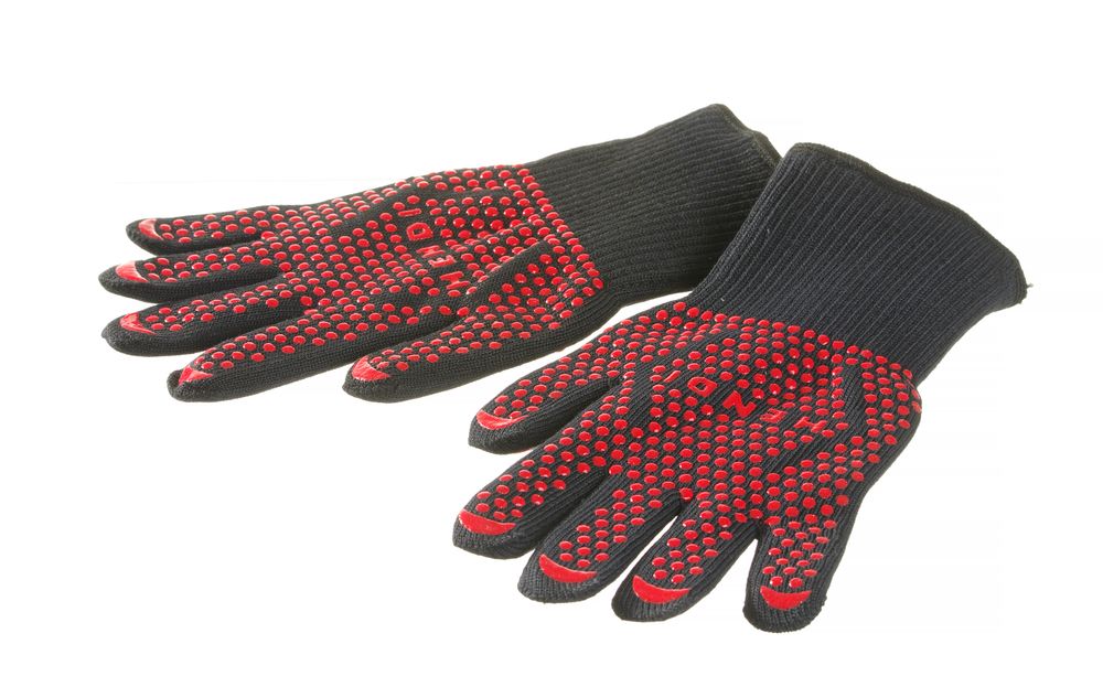 HENDI Grillhandschuhe hitzebeständig – 2 Stück