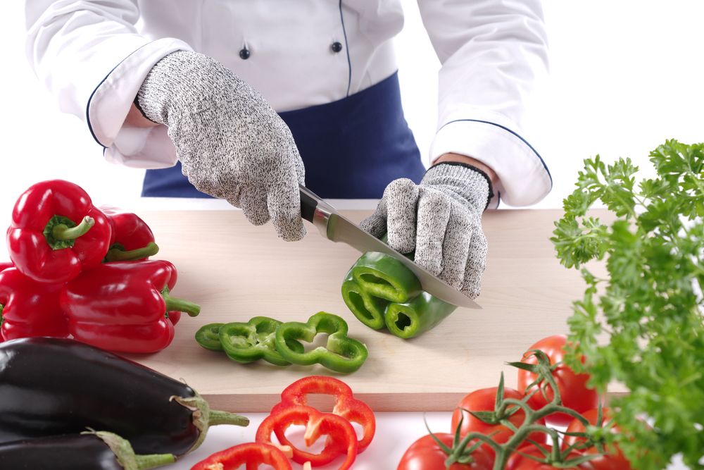 HENDI Schnittfeste Handschuhe, zertifiziert – 2 Stk.