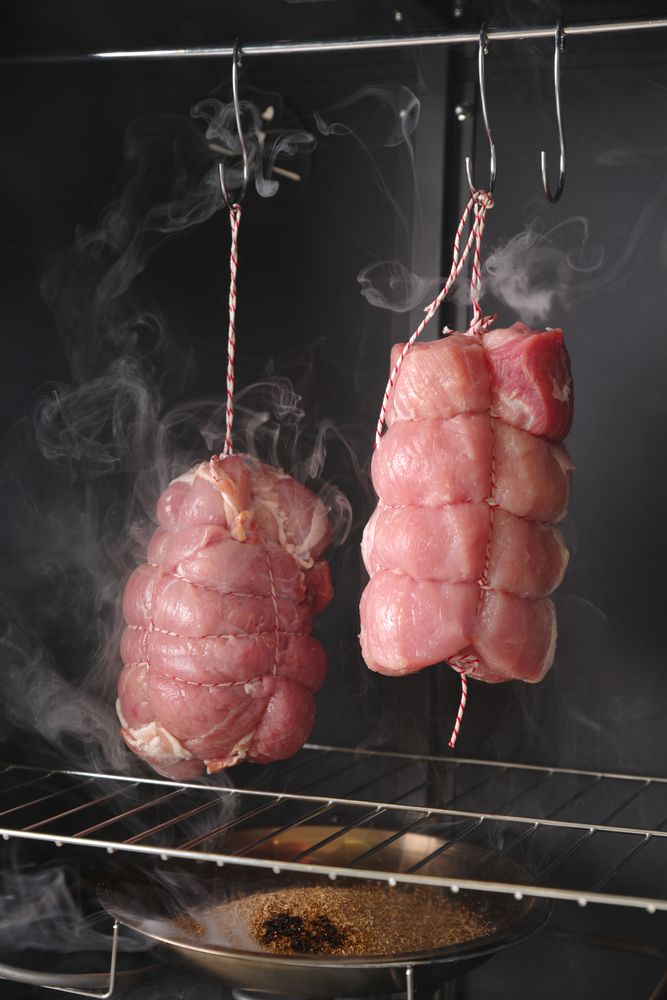 HENDI Bratenschnur rot-weiß