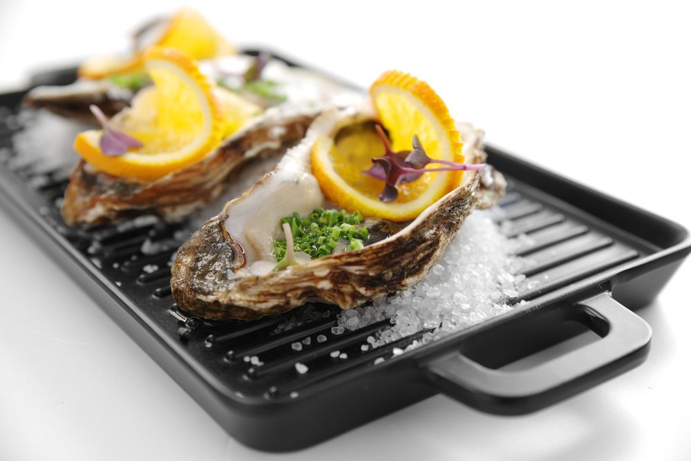 HENDI Miniatur-Grillplatte