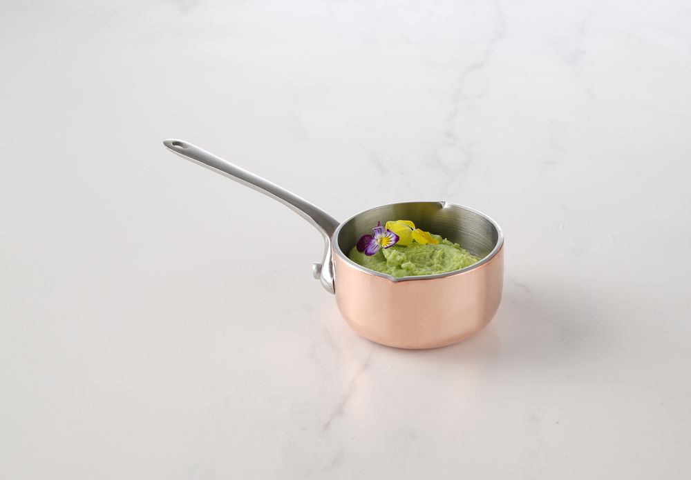 HENDI Miniatur-Kasserolle mit Ausgießer