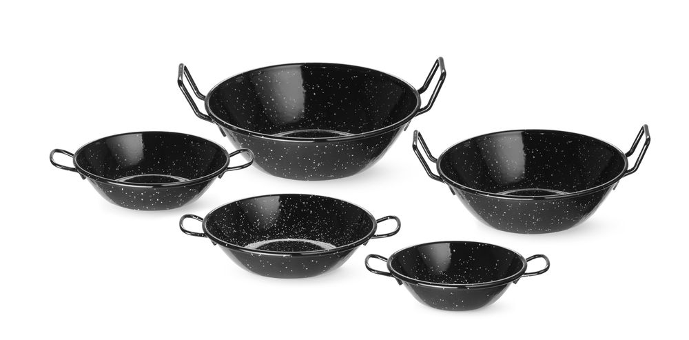 HENDI Paellaschüssel, emailliert