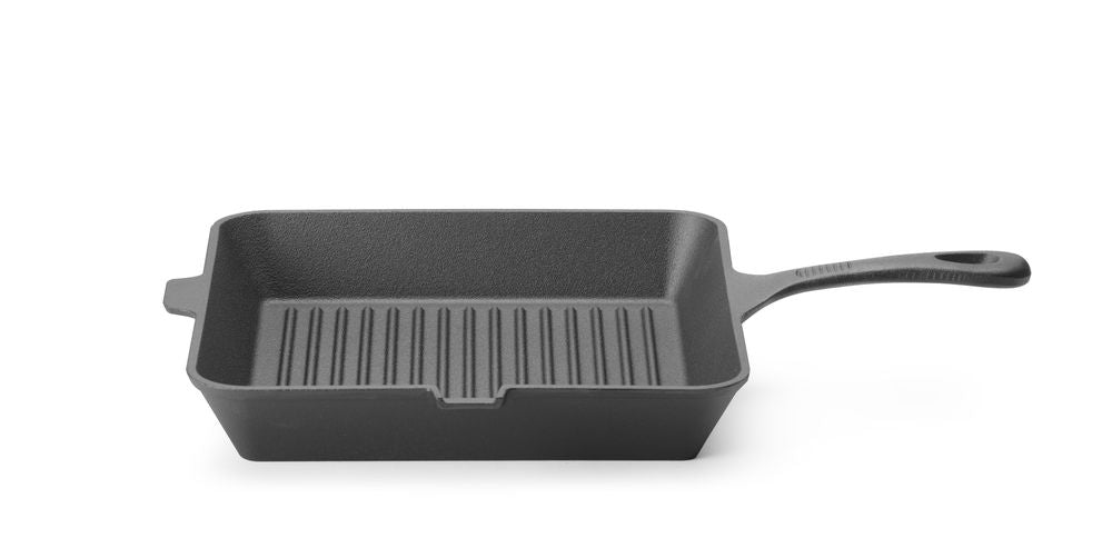 HENDI Gusseisen-Grillpfanne