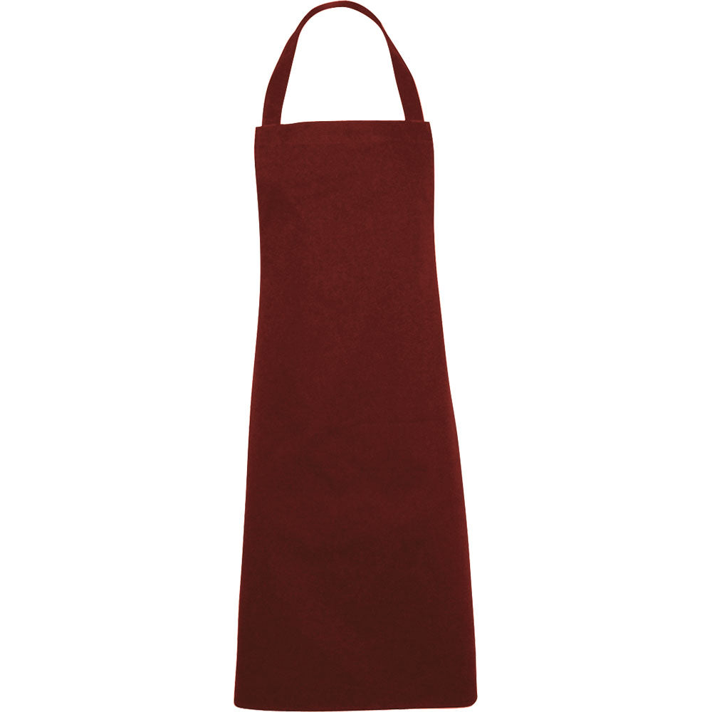 Stalgast Nino Cucino Latzschürze, Bordeaux, Länge 96 cm
