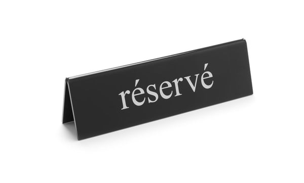 HENDI Tischschild Reserviert
