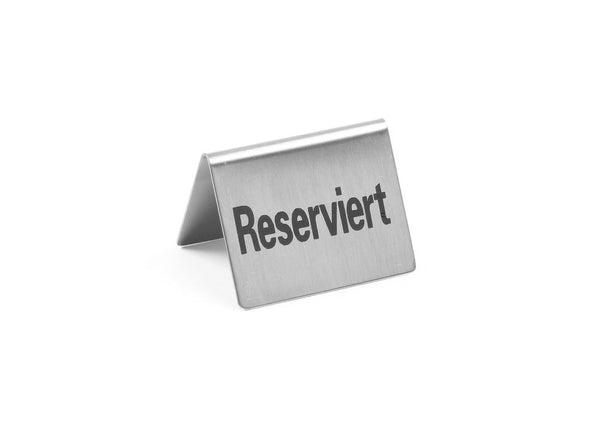 HENDI Tischschild Reserviert - 4 Stk.