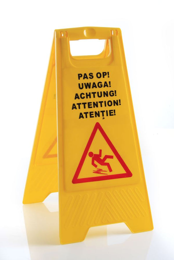 HENDI Schild Rutschgefahr