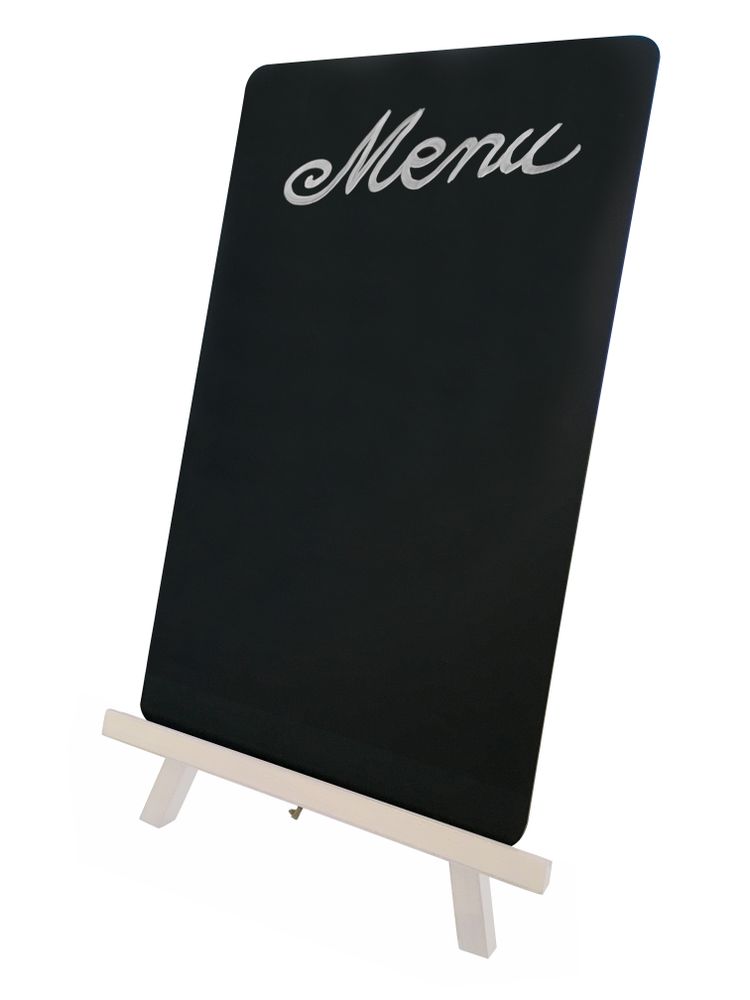 HENDI Kreidetafel mit Staffelei