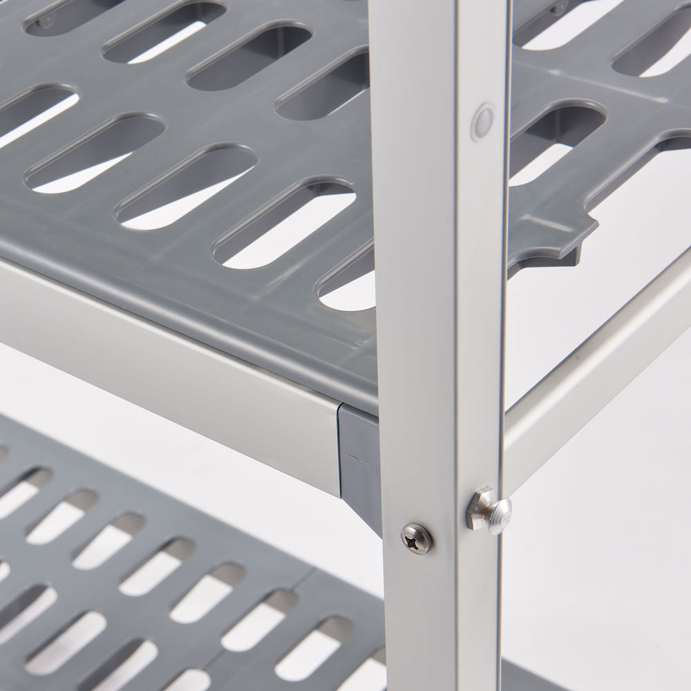Stalgast Lagerregal aus Aluminium, 900x560x1680 mm (BxTxH)