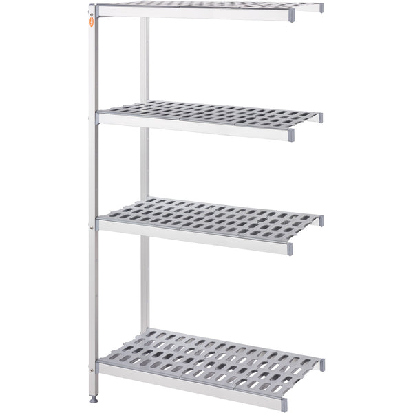 Stalgast Lagerregal aus Aluminium mit 2 Beinen 1164x560x1680 mm (BxTxH)