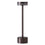 Stalgast LED-Tischleuchte kabellos mit Touch-Bedienung, dimmbar, braun, H. 320 mm