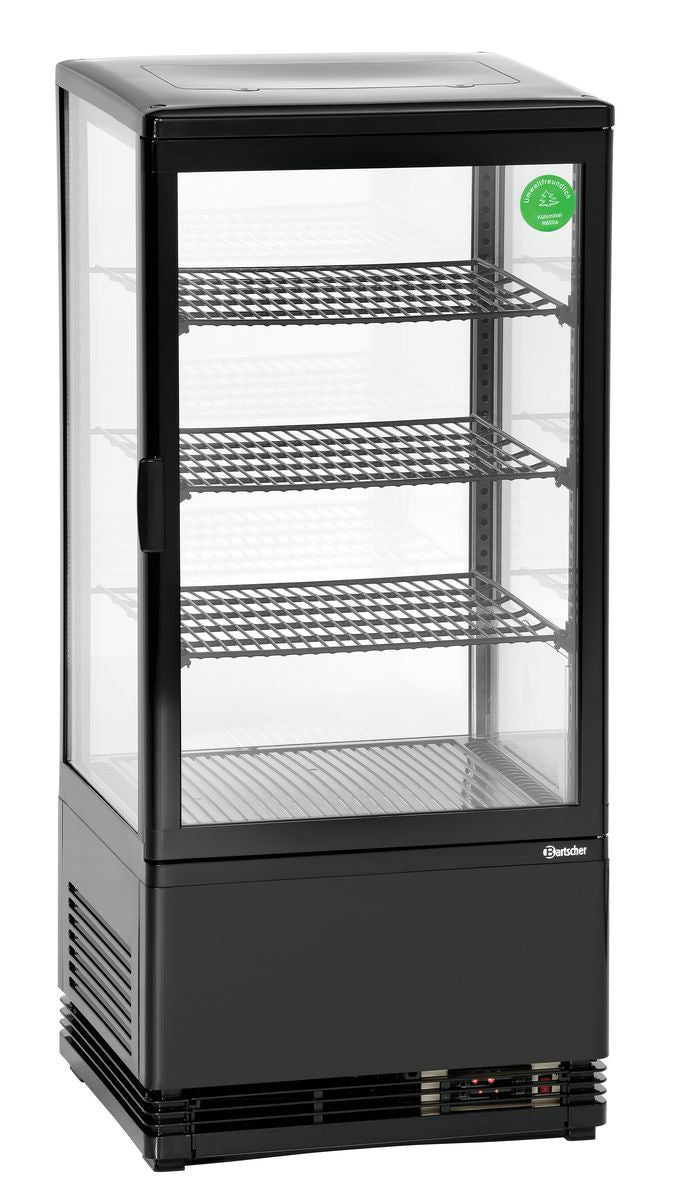 Mini-Kühlvitrine 78L, schwarz – Bild 8