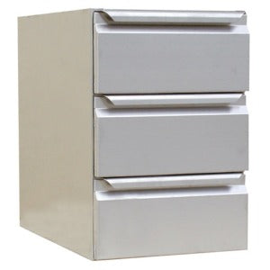 Combisteel Shubladenreihe für Tisch Höhe 900