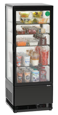 Bartscher Mini-Kühlvitrine 98L-SW