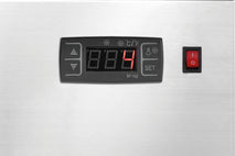 Bartscher Mini-Kühlvitrine 78L, Edelstahl