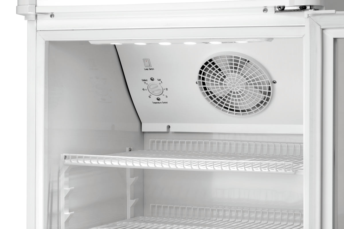 Glastürenkühlschrank 302L WB – Bild 7
