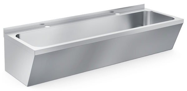 Combisteel Edelstahl Waschbecken Doppelt 1200 x 525 x 451MM
