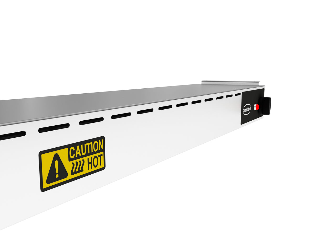 Combisteel Wärmhaltestrahler Keramisch 1000 - 3 Elementen von 250W, 1000 x 180 x 90 mm