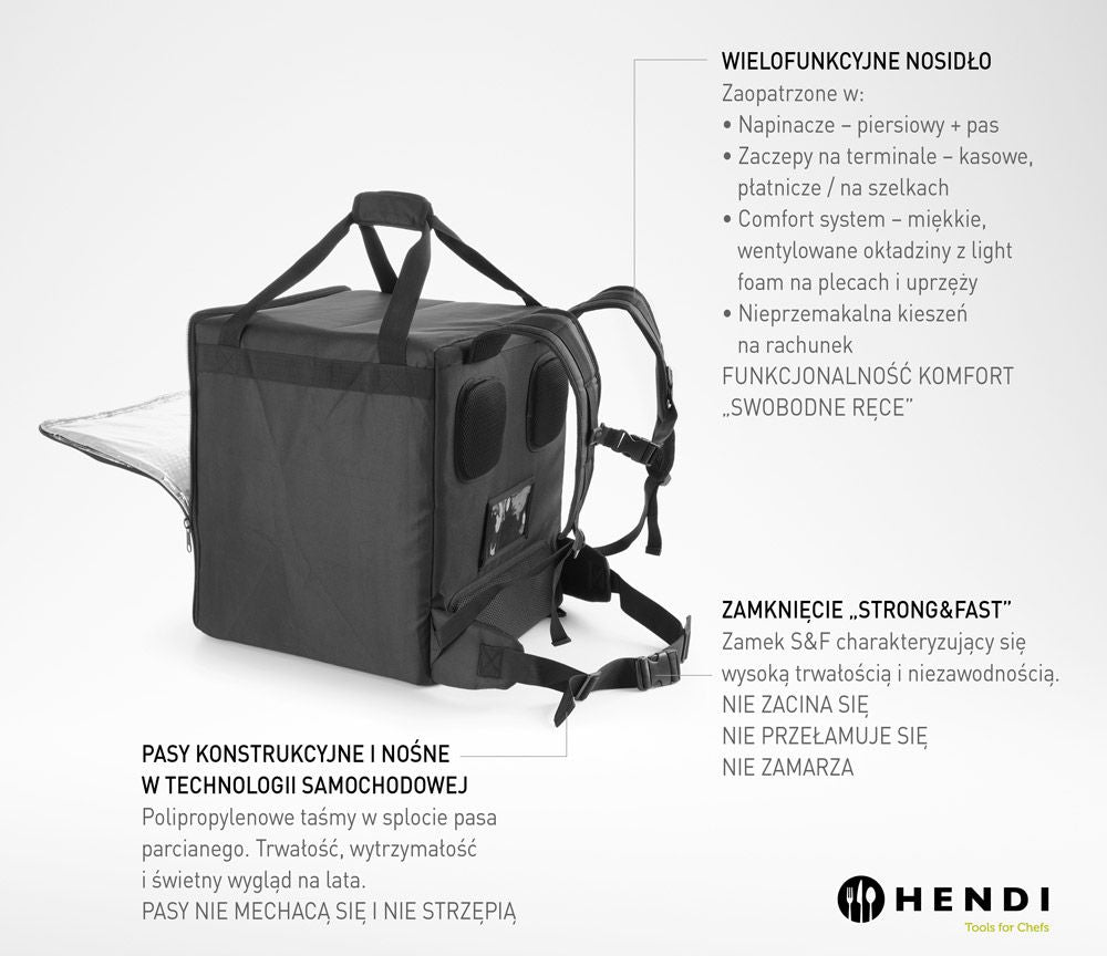 HENDI Thermo-Transportrucksack