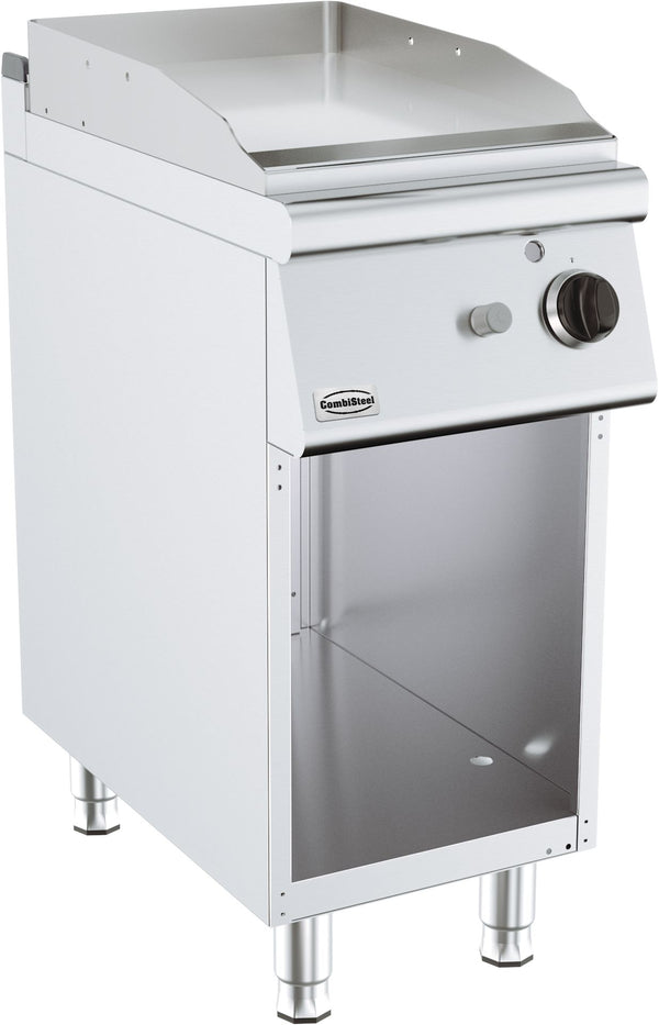 Combisteel Base 700 Gas Grillplatte Chrom, 400 x 700 x 900 mm