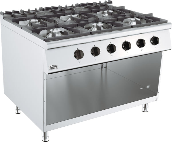 Combisteel Base 900 Gasherd 6 Br.