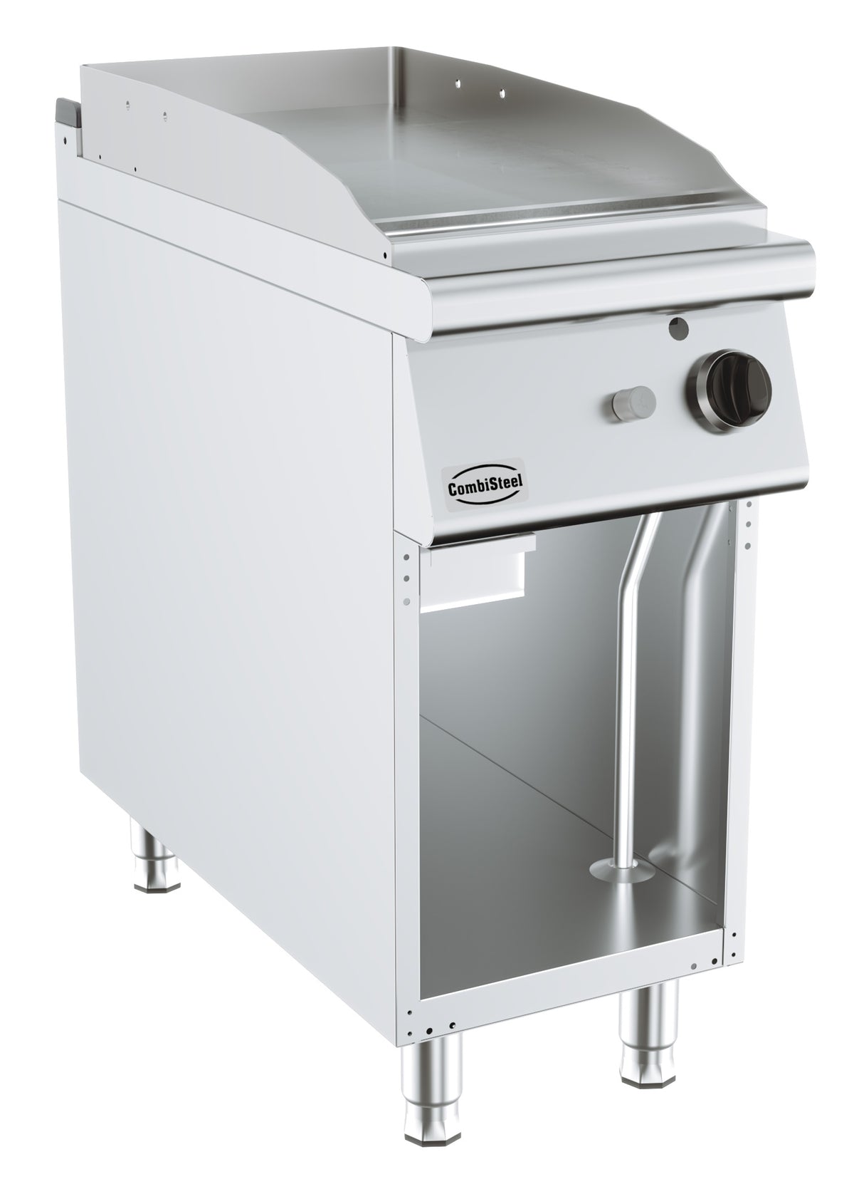 Combisteel Base 900 Gas Grillplatte Chrom, 400 x 900 x 900 mm