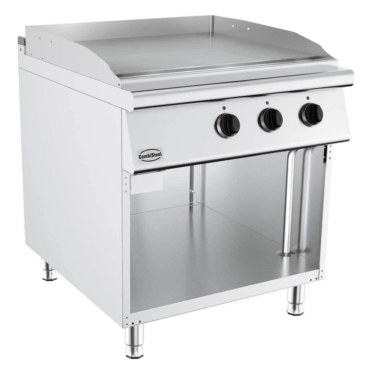 Combisteel Base 900 El. Grillplatte Chrom, 800 x 900 x 900 mm