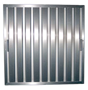 Combisteel Lamellenfilter., 495 x 495 x 25 mm