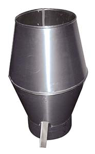 Combisteel Deflektorkappe Rund Ø 400