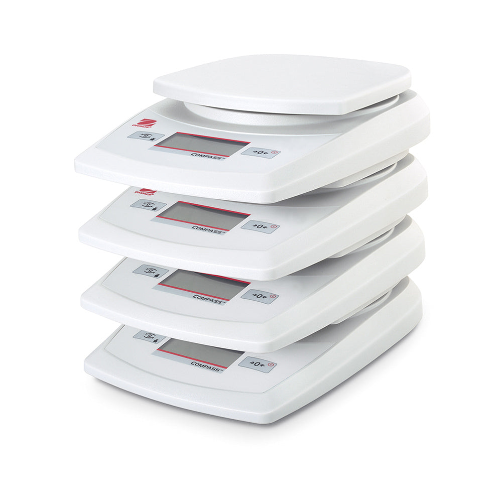 Stalgast Portable Küchenwaage Kapazität 0,62 kg, Teilung 0,1 g, Abmessung 144 x 205 x 41 mm  mm (BxTxH)