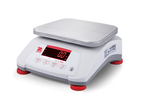 Stalgast Wasserdichte Premium-Waage, Kapazität 6 kg, Teilung 2 g, 256x280x121 mm (BxTxH)