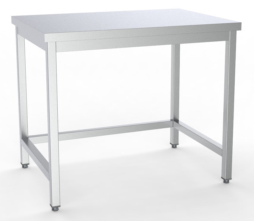 Combisteel Arbeitstisch Offenem Unterbau Selbstmontage 800, Serie 700