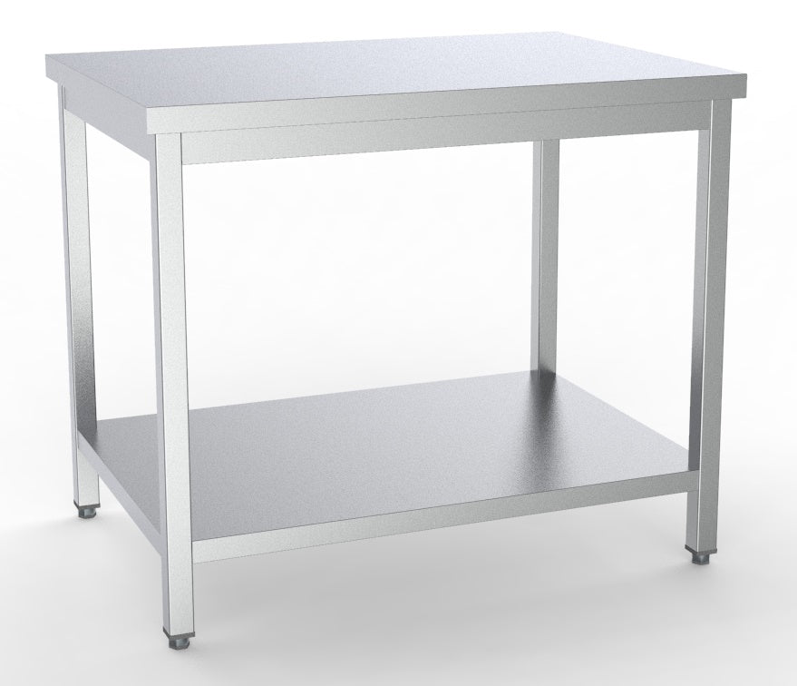 Combisteel Arbeitstisch Grundboden Selbstmontage 800, Serie 700