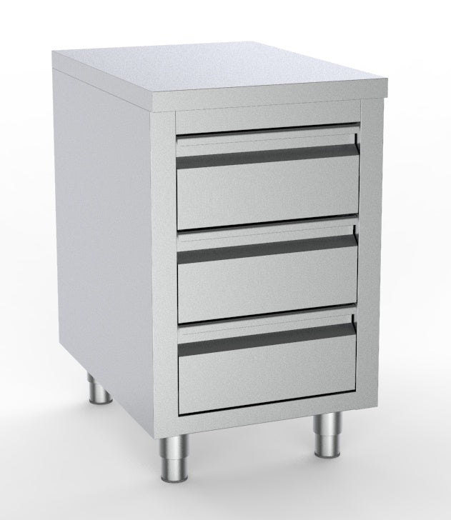 Combisteel Arbeitstisch mit 3 Schubladen 500, Serie 700