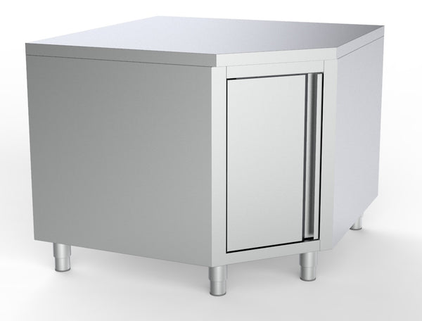 Combisteel Arbeitstisch Ecke mit Tür 1000/1000 für 700MM Tisch