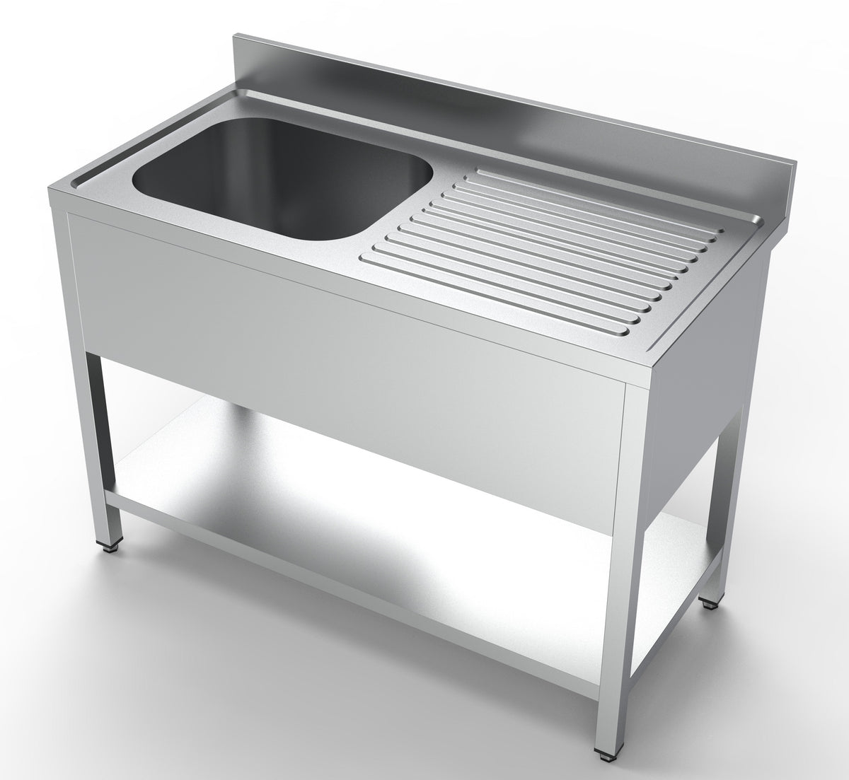 Combisteel Spültisch Grundboden 1 Links 1200, Serie 600