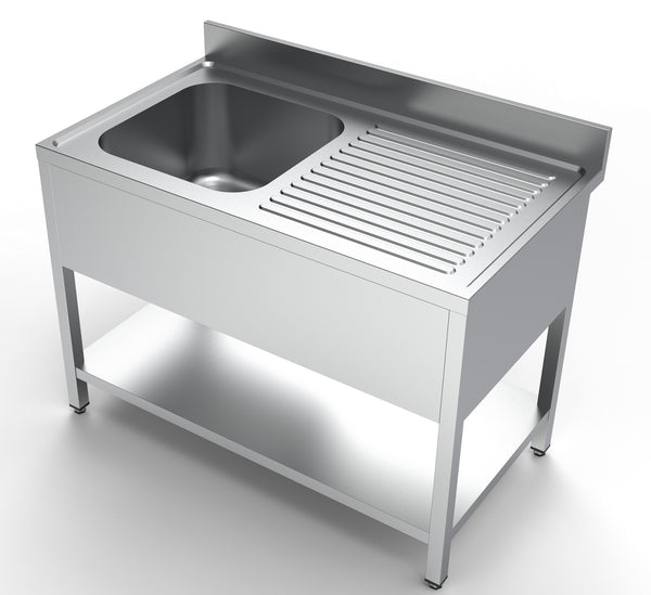 Combisteel Spültisch Grundboden 1 Links 1200, Serie 700