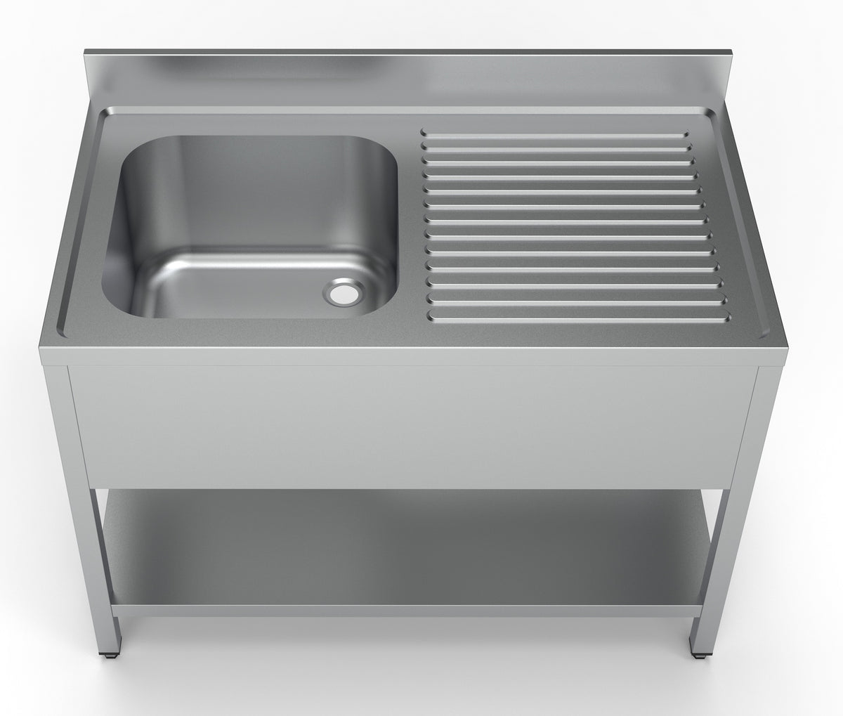 Combisteel Spültisch Grundboden 1 Links 1200, Serie 700