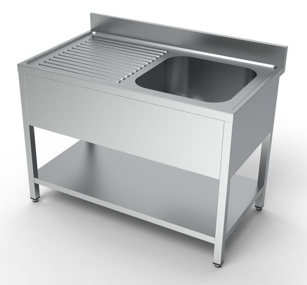 Combisteel Spültisch Grundboden 1 Rechts 1200, Serie 700