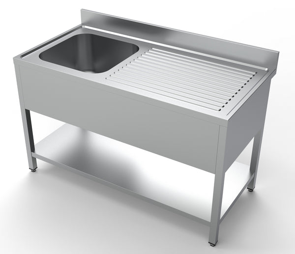 Combisteel Spültisch Grundboden 1 Links 1400, Serie 700