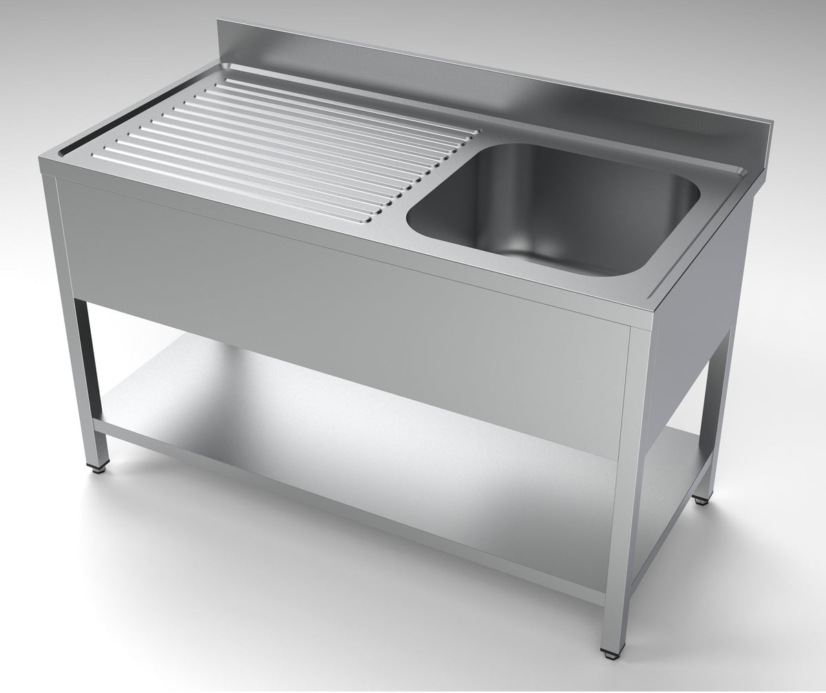 Combisteel Spültisch Grundboden 1 Rechts 1400, Serie 700