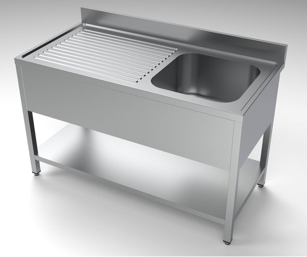 Combisteel Spültisch Grundboden 1 Rechts 1400, Serie 700