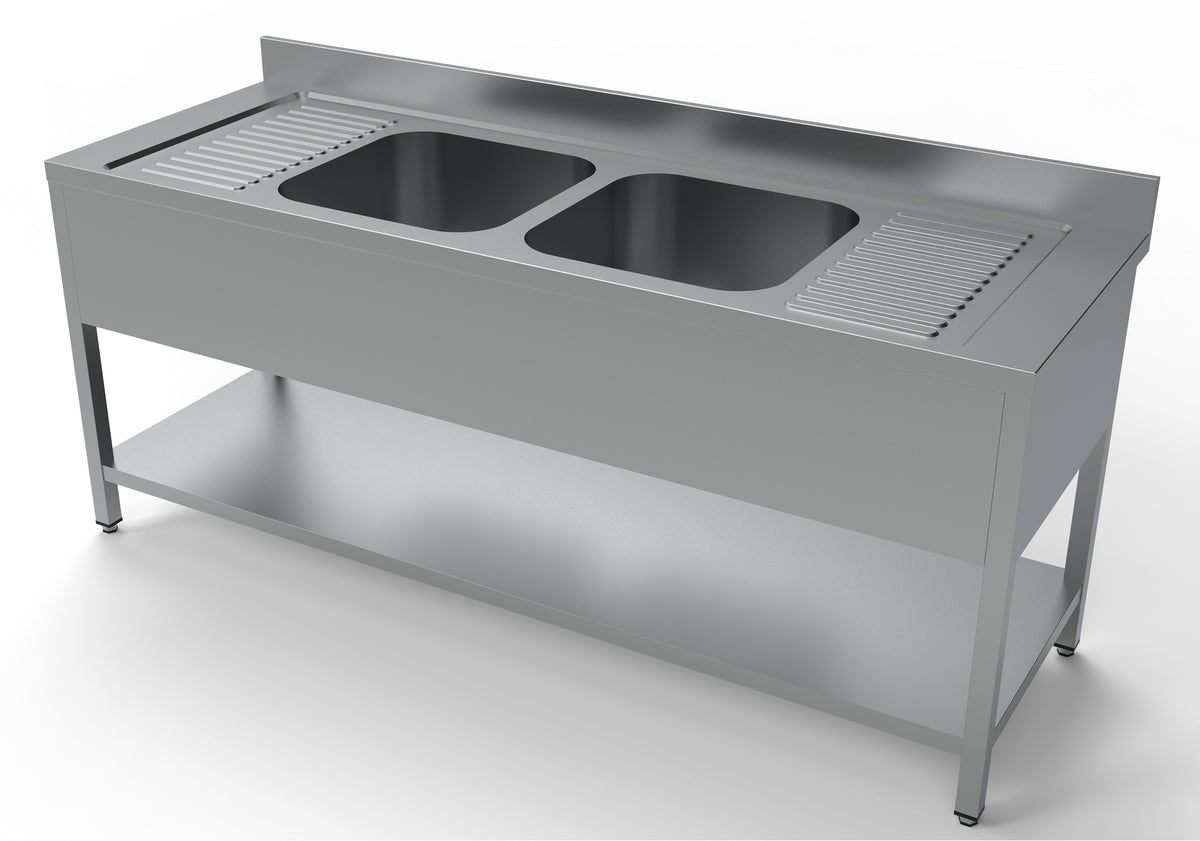 Combisteel Spültisch Grundboden 2 Mitte 2000, Serie 700