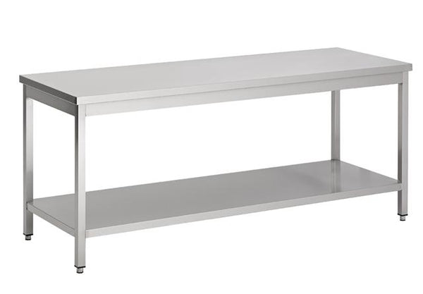 Combisteel Arbeitstisch mit Grundboden Demontabel 2000, Serie 600