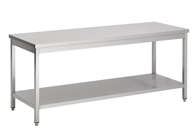 Combisteel Arbeitstisch mit Grundboden Demontabel 1200, Serie 700