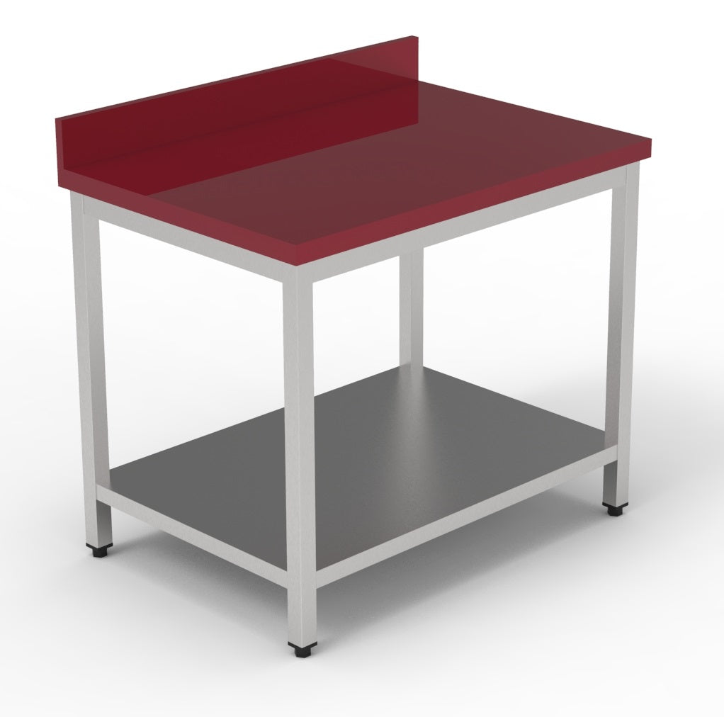Combisteel Arbeitstisch Grundboden mit Anschnittfläche 1600, Serie 700