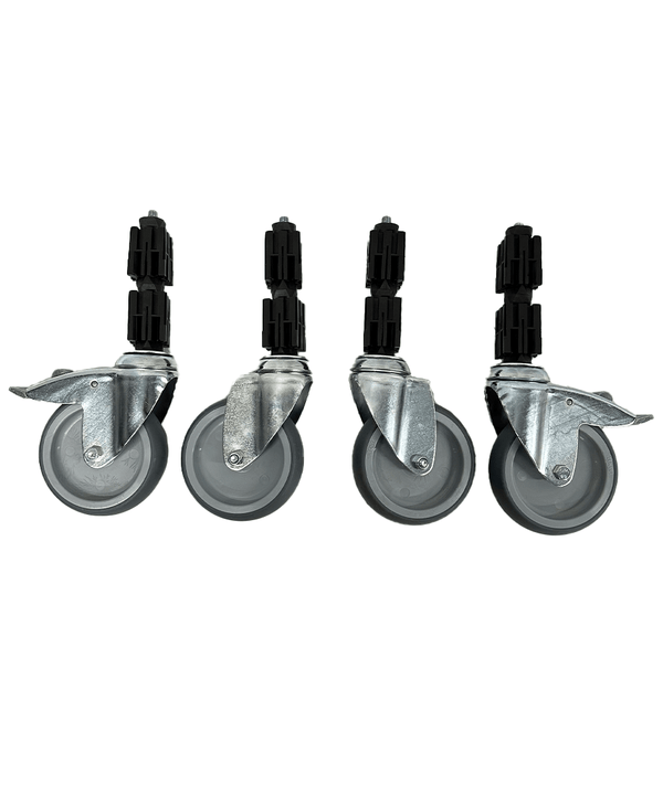 Combisteel Rädersatz für Tisch 4x