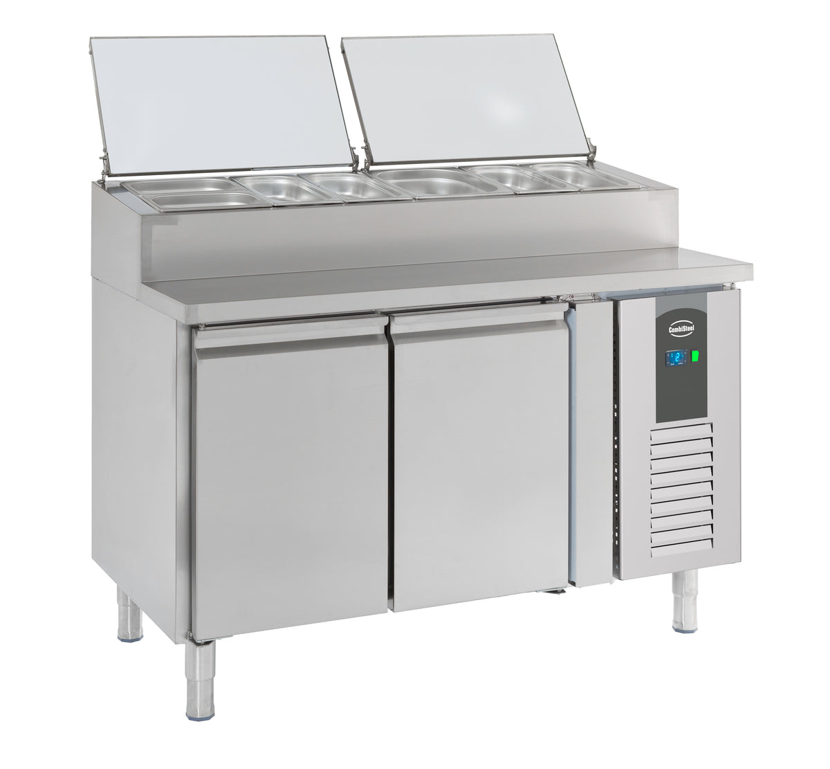 Combisteel Saladette 2 Türen 6x1/3GN Behälter (7450.0102)
