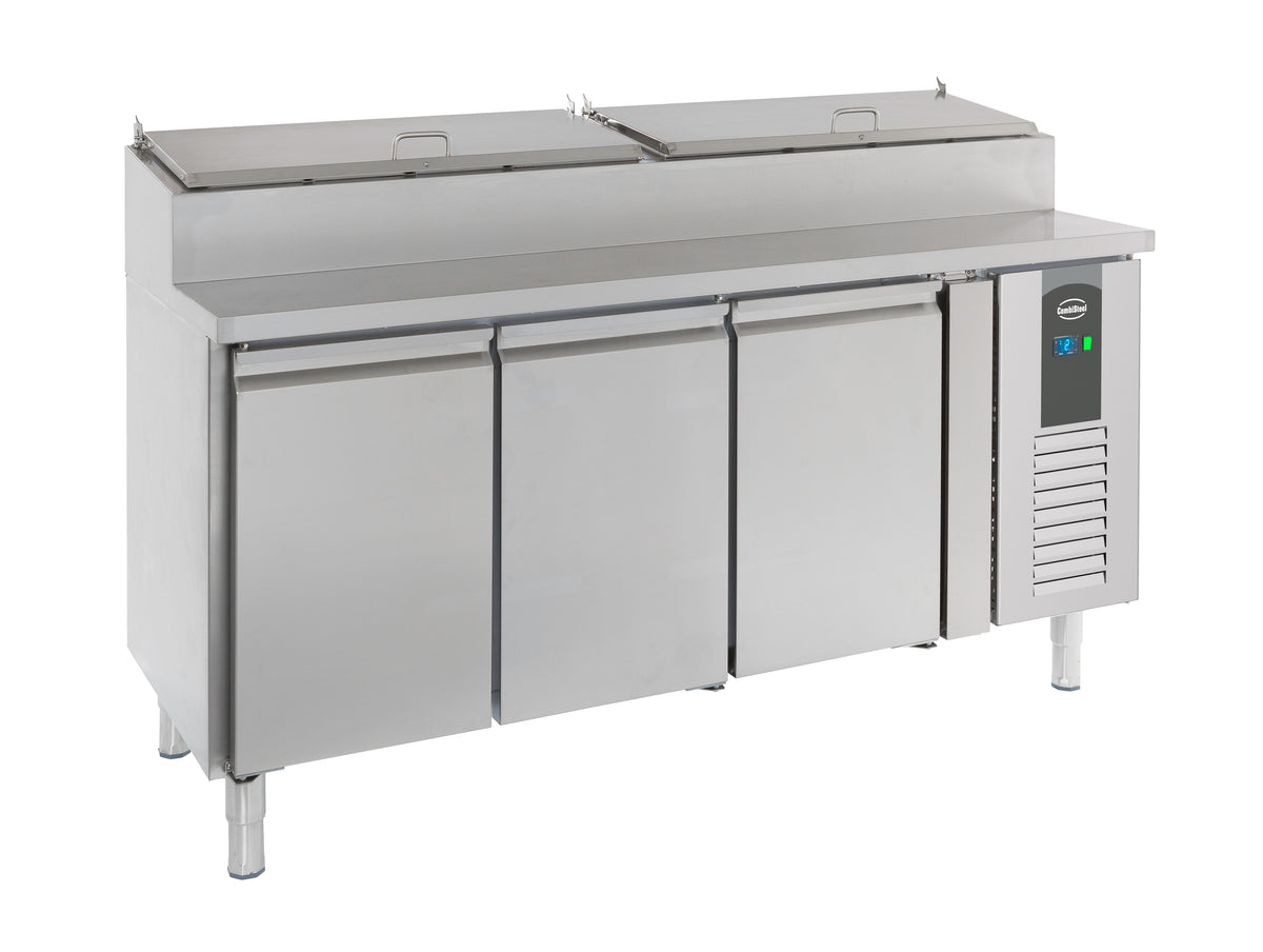 Combisteel Saladette 3 Türen 8x1/3GN Behälter (7450.0104)