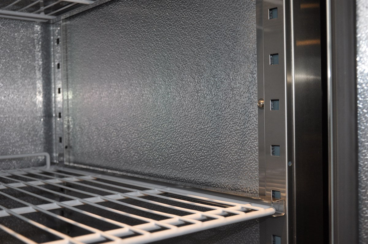 Combisteel Kühlschrank Edelstahl +alu 600 Ltr Static